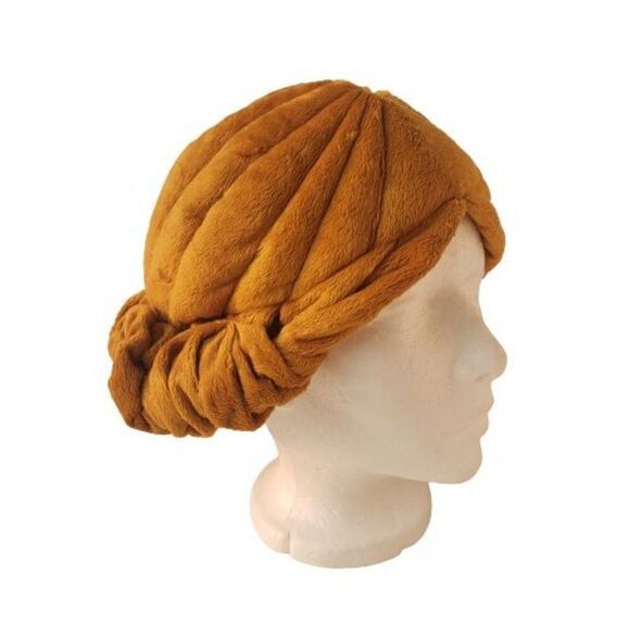 Kids Costume Wig Curly End Mullet Blonde Lattjo Fabric 1950s 1960s - Picture 1 of 6